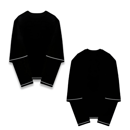 Double sleeve longsleeve no print