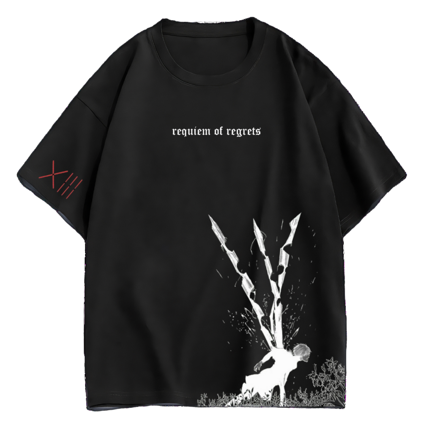 T shirt "requiem of regrets"