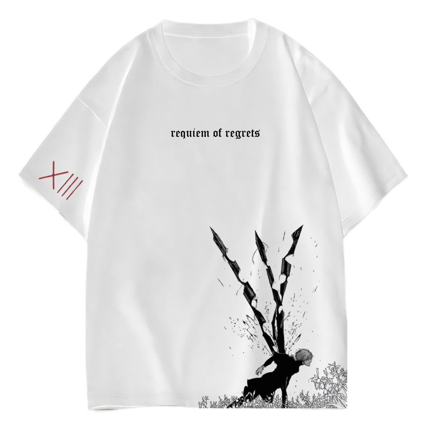 T shirt "requiem of regrets"